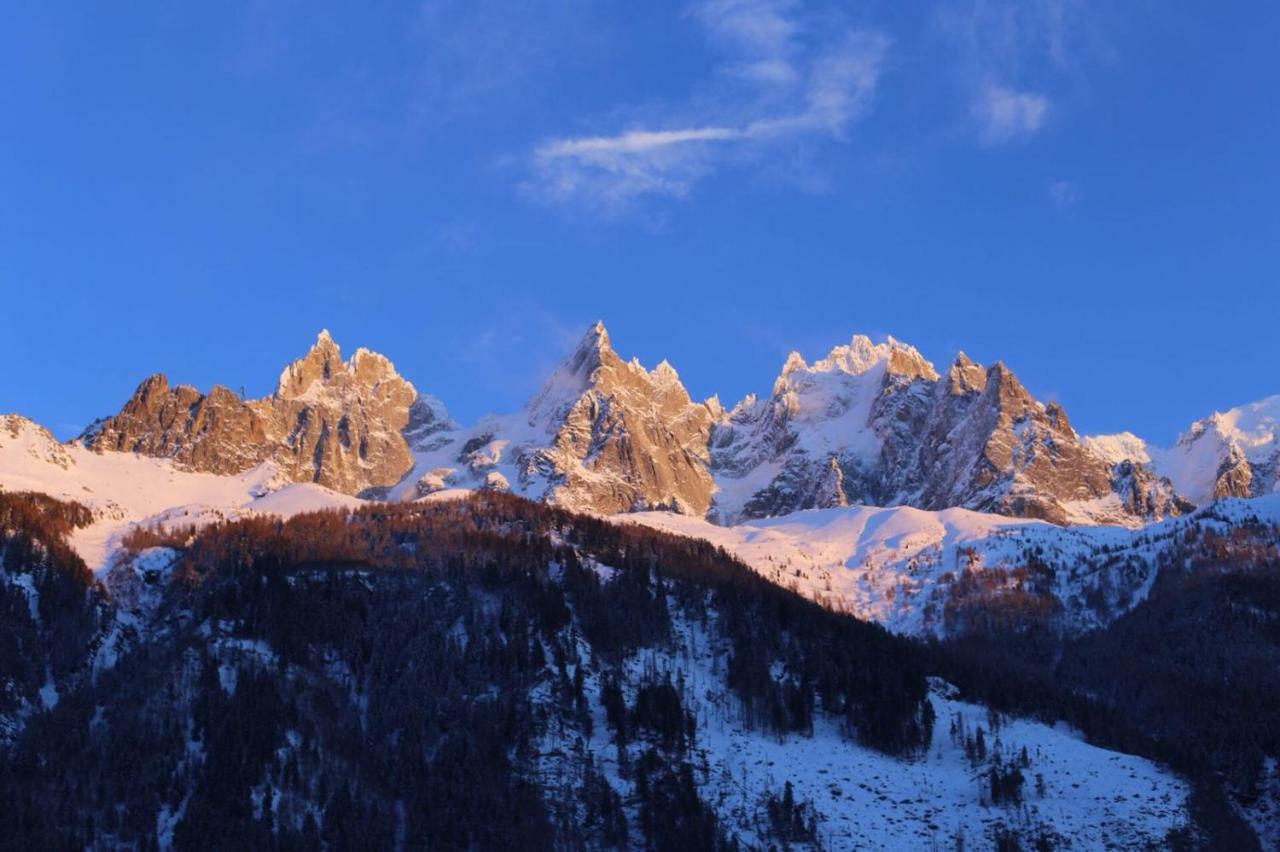 Ferienwohnung Grand Appt Vue Mont Blanc Chamonix Exterior foto